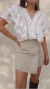 Blusa LEONORA, de encaje bordado con detalles de guipur - comprar online