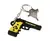 Chaveiro Pistola Preto Multiuso - Combat - comprar online