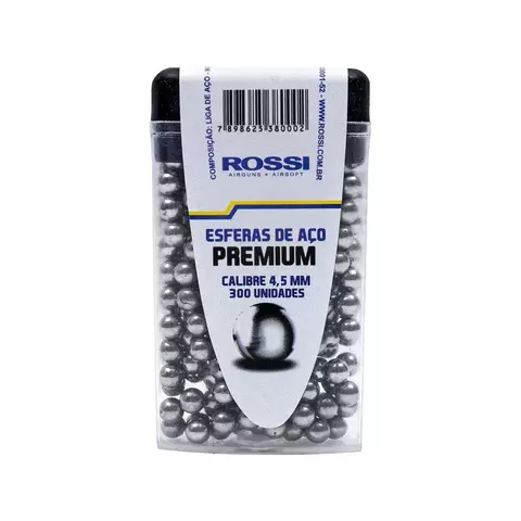 ESFERA DE AÇO ROSSI 4,5MM (300 UN)