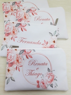 Necessaire Personalizada para Madrinhas Salmão