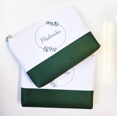 Necessaire com Nomes Personalizados Verde na internet