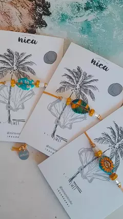 Tobillera Buzios Beach Vibes - Nica Coitinho