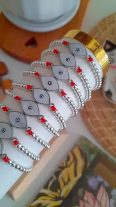 Pulsera ojito Nácar regulable