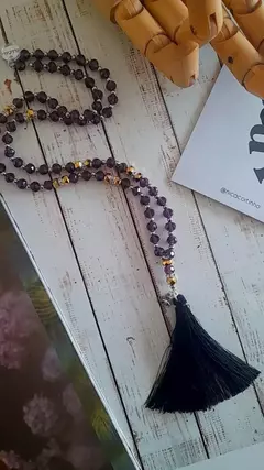 Collar cristales morado - Nica Coitinho