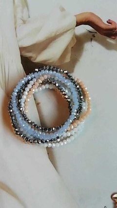 Pulsera Cristal Pastel