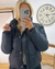 CAMPERA PUFFER CON CORDERITO - comprar online