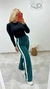 PANTALON FRIZADO CON TIRA LATERAL - comprar online