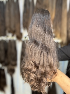 CABELO HUMANO LOIRO NATURAL 46CM e 120GRAMAS - ETIQUETA DOURADA - comprar online