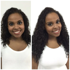 MEGA HAIR COR 1 CACHEADO - CABELO HUMANO DO SUL na internet
