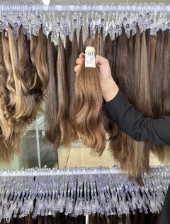 CABELO HUMANO RUIVO 33CM 70 Gramas - ETIQUETA DOURADA na internet
