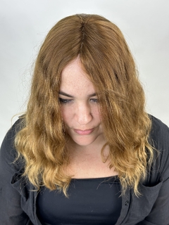 PERUCA CABELO HUMANO EM MICROPELE (TABELA PRATA)