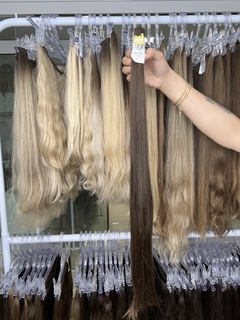 CABELO HUMANO LOIRO ESCURO 75CM 94 Gramas na internet