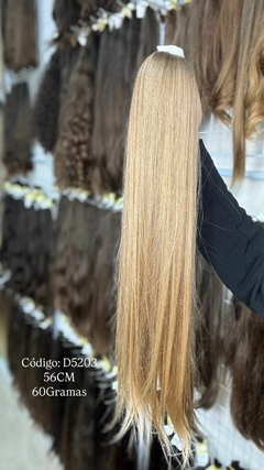 CABELO LOIRO NATURAL 56CM 60GRAMAS