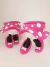 Maceta Minnie Pintada a mano Fucsia - comprar online
