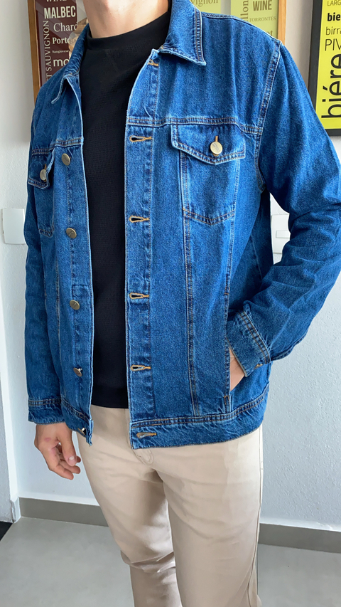 Jaqueta Masculina Jeans