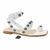 Sandália Rasteira Branco - comprar online