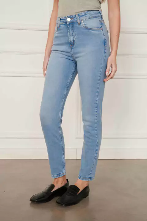Skinny Eva Light Blue