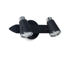 APLIQUE FONIX 2 GU10 NEGRO