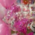 Globo de latex inflado con Helio Transparente con Confetti - LARGA DURACION Fucsia/Plata/Blanco - tienda online