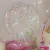 Globo de látex inflado con Helio Transparente con Confetti - LARGA DURACIÓN Rosa Pastel/Verde - comprar online
