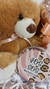Caja 16 Arabescos Chocolate con Oso de Peluche - Concepto Guada
