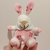 Conejitos Benjamines de Plush - Tonos Rosados - tienda online