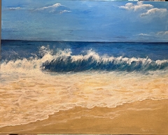 Pintura serie “Mares" Obra 2 (80x100)