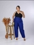 CALÇA ALFAIATARIA AZUL ROYAL PLUS SIZE
