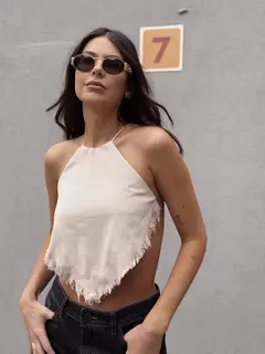 Top Filipa Ecru - comprar online