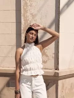 Top Jazmin Blanco - tienda online