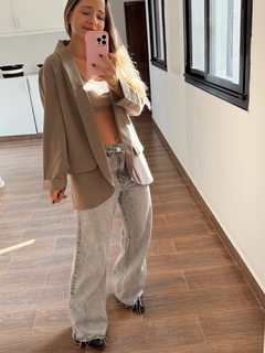 Blazer Bazoca Visón - comprar online