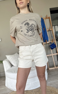 Short Mom dobladillo Latte en internet