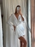 VESTIDO AMATISTA SATEN OF WHITE - comprar online