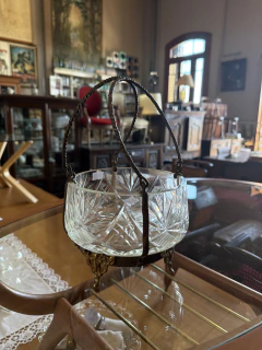 Centro de mesa de cristal