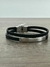 Pulsera de cuero y acero quirúrgico - Marshall en internet