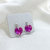 Aros corazon 10 mm - Cristal Swarovski - Zafiro joyería y relojería 
