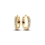 Aros argolla de plata dorada 925 - comprar online