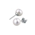 Aros de plata 925 con perla de rio en internet