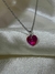 Cadena con dije corazon 10 mm - Acero - Zafiro joyería y relojería 