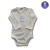 Art 308/7- Body interlock liso bordado perrito M/L de bebé - Croxi