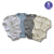 Art 308/7- Body interlock liso bordado perrito M/L de bebé