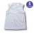 Art 3410 -Body remera S/M con broderie jersey liso de beba - comprar online