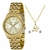 Relógio Lince Feminino LRGJ136L KZ39C3KX Dourado + Conjunto Folheado