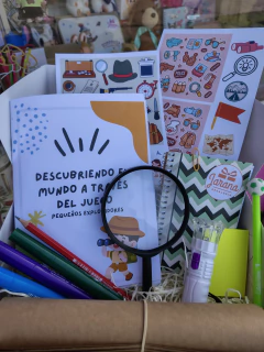 Kit Creativo para niños curiosos Explorador en internet