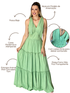 Vestido Natasha na internet