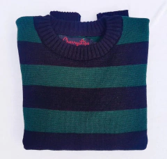 Sweater Kurt (verde y negro ) - comprar online