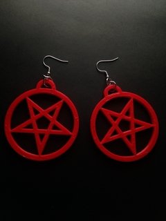 Aros Pentagrama Rojo