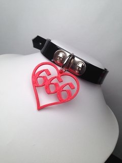 Choker 666 + skulls
