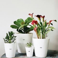 MACETA CÓNICA N12 PLASTICO PREMIUM