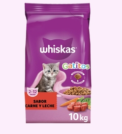 WHISKAS GATITO Carne y Leche - comprar online